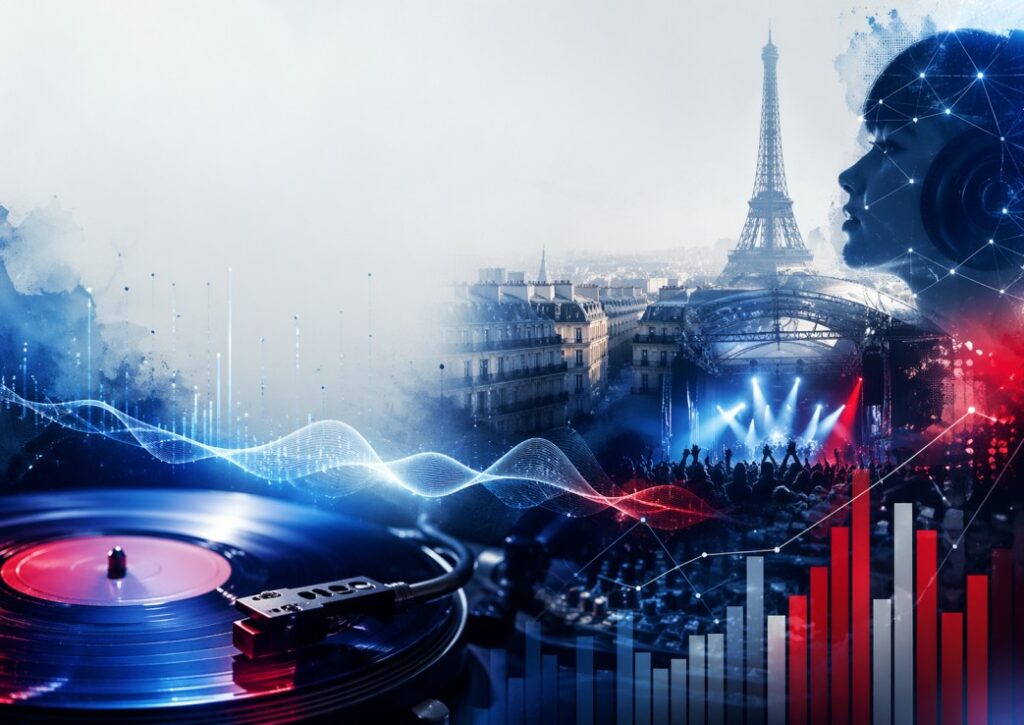 mercado música na frança